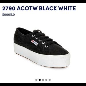 SUPERGA 2790 ACOTW BLACK WHITE